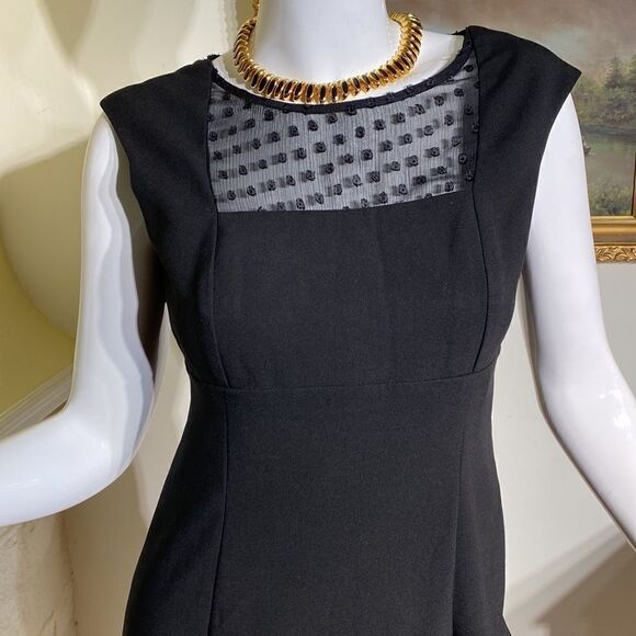 Calvin Klein LBD Black Mini Cocktail Dress - Picture 10 of 11